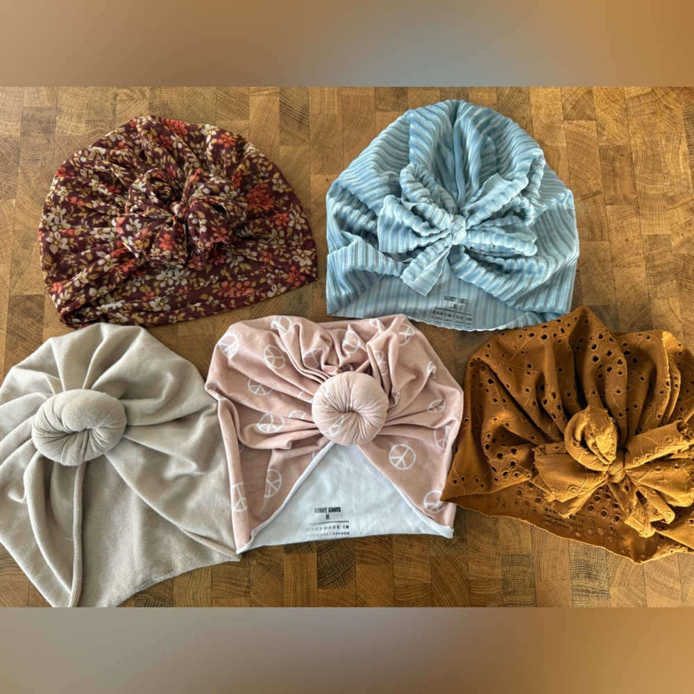 Bunny Knots Headwraps lot of 5